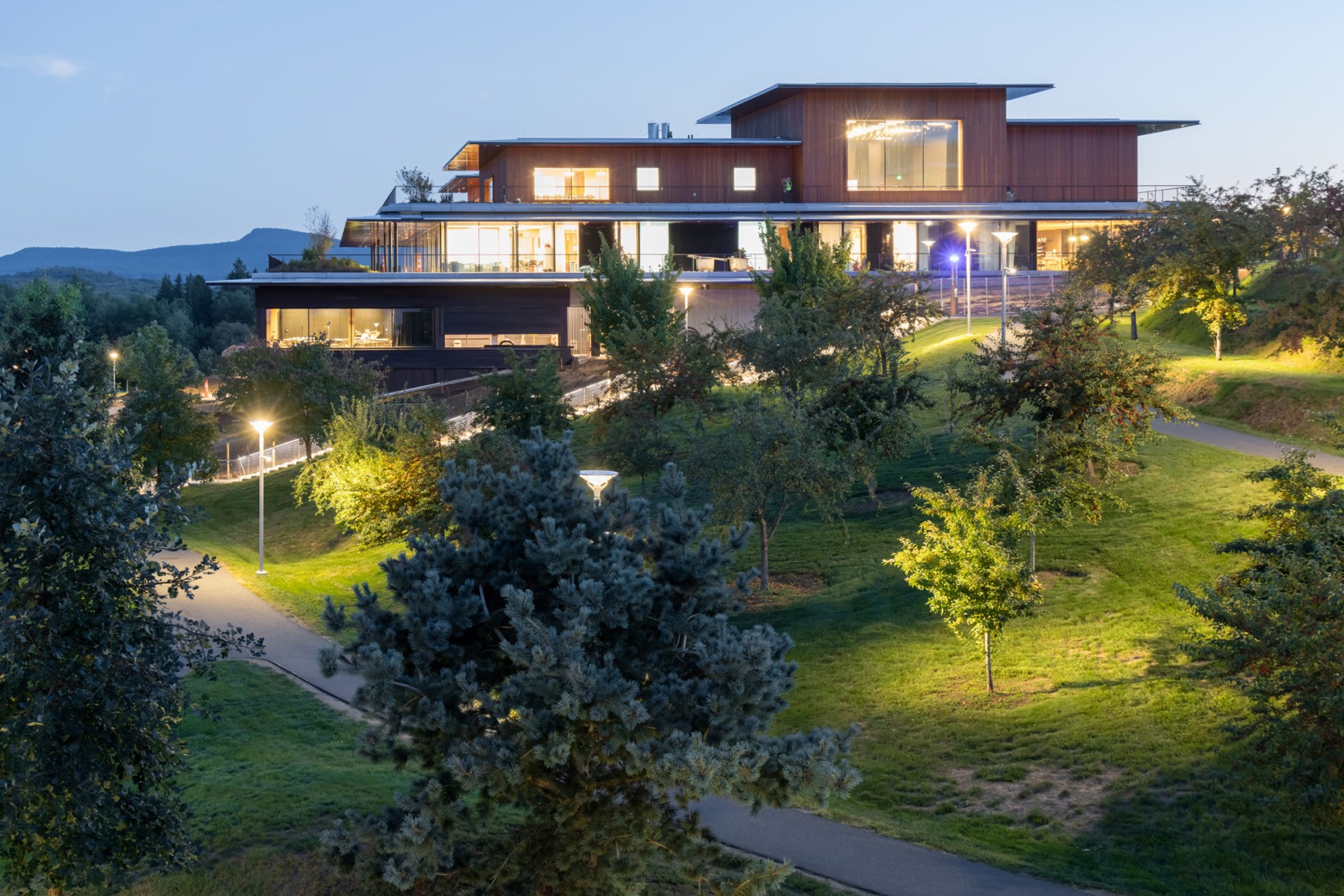 Amherst College by Herzog & de Meuron. Photograph by Iwan Baan.