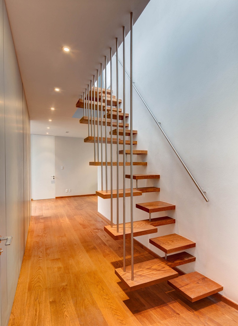 Stairs. Photograph by courtesy of JSa Arquitectura.