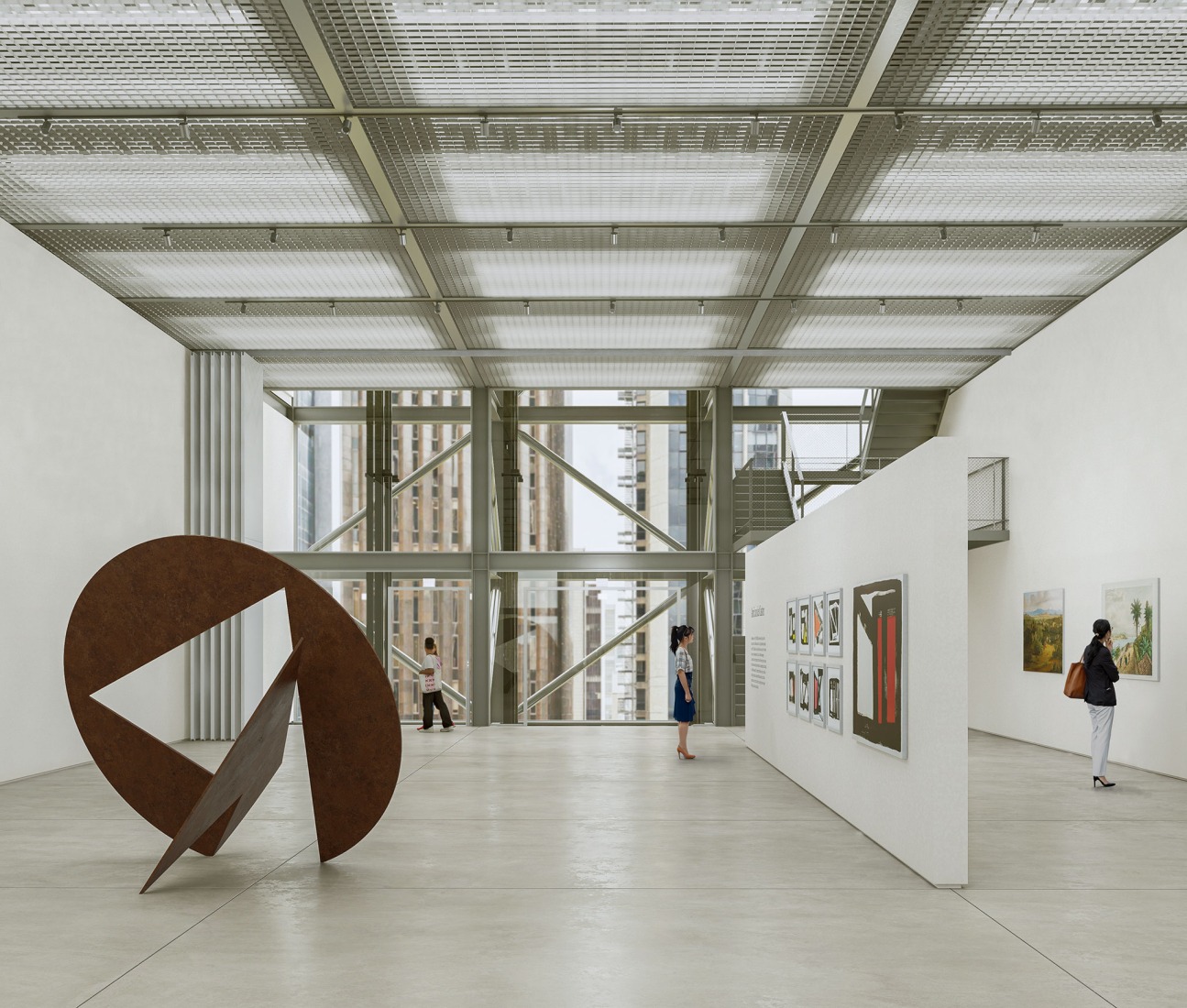 Rendering. Itaú Cultural by Libeskindllovet Arquitetos + Ben-Avid Studio. Image by Libeskindllovet Arquitetos.