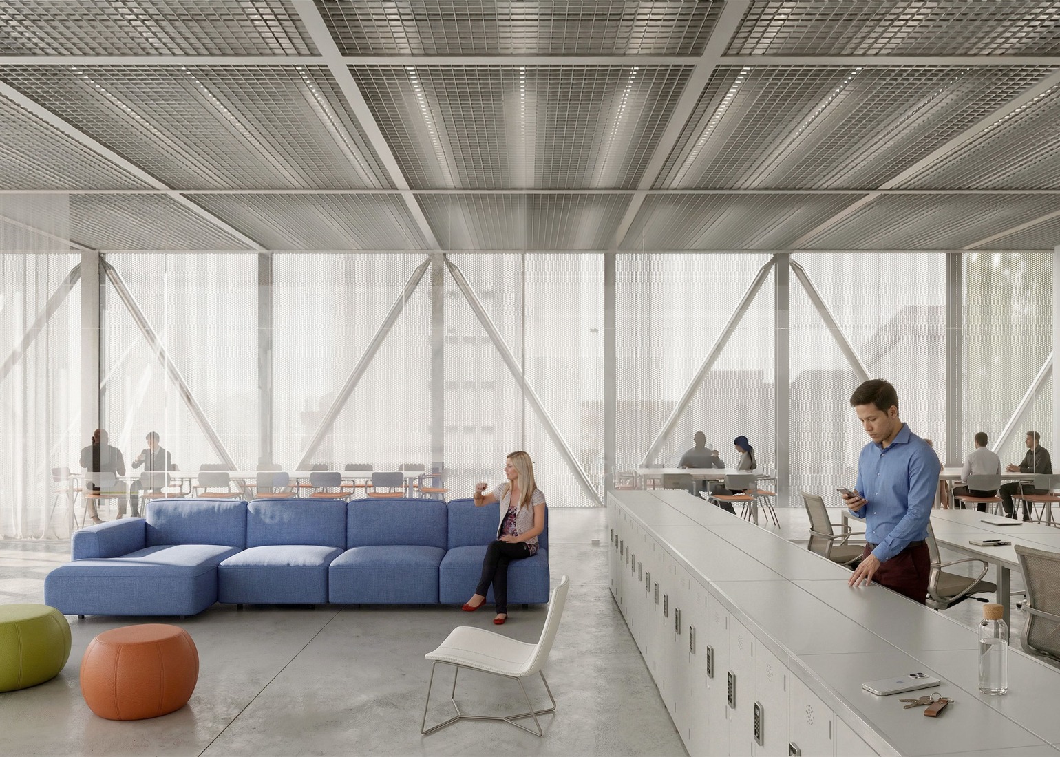 Rendering. Itaú Cultural by Libeskindllovet Arquitetos + Ben-Avid Studio. Image by Libeskindllovet Arquitetos.