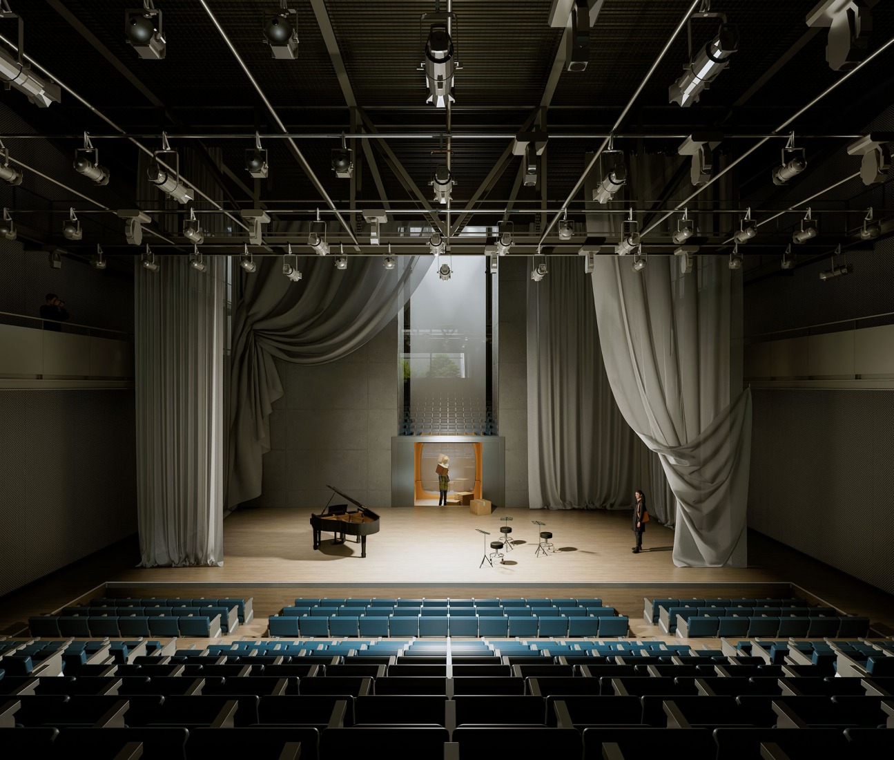 Rendering. Itaú Cultural by Libeskindllovet Arquitetos + Ben-Avid Studio. Image by Libeskindllovet Arquitetos.