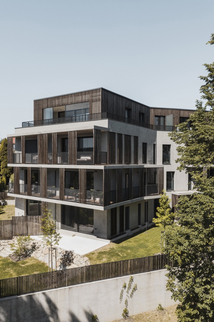 Mánesova Apartment Building by OK PLAN ARCHITECTS. Photograph by Petr Polák Studio.