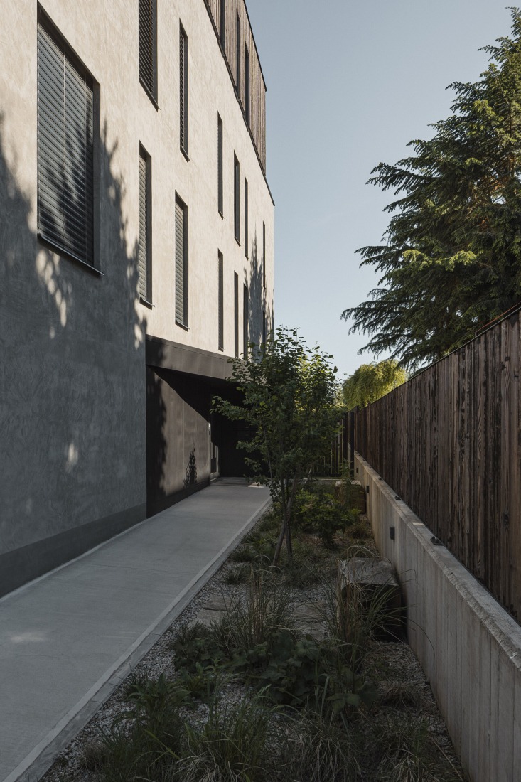 Mánesova Apartment Building by OK PLAN ARCHITECTS. Photograph by Petr Polák Studio.