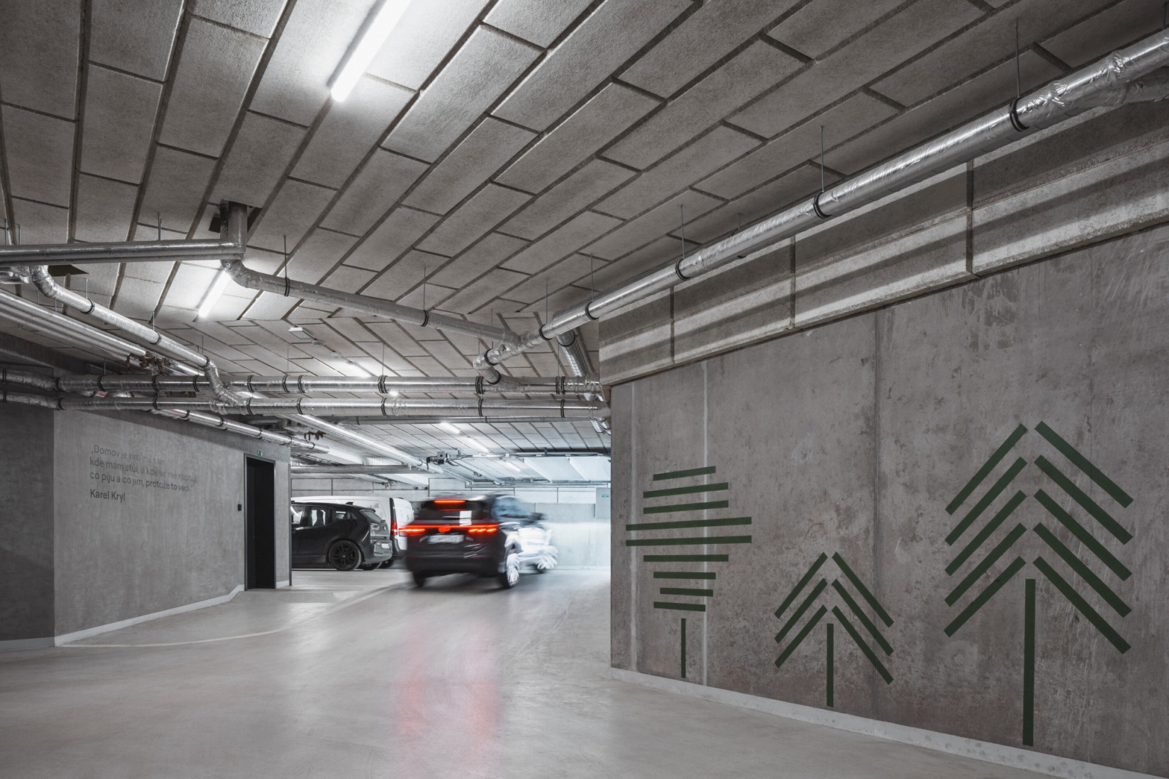 Mánesova Apartment Building by OK PLAN ARCHITECTS. Photograph by Petr Polák Studio.