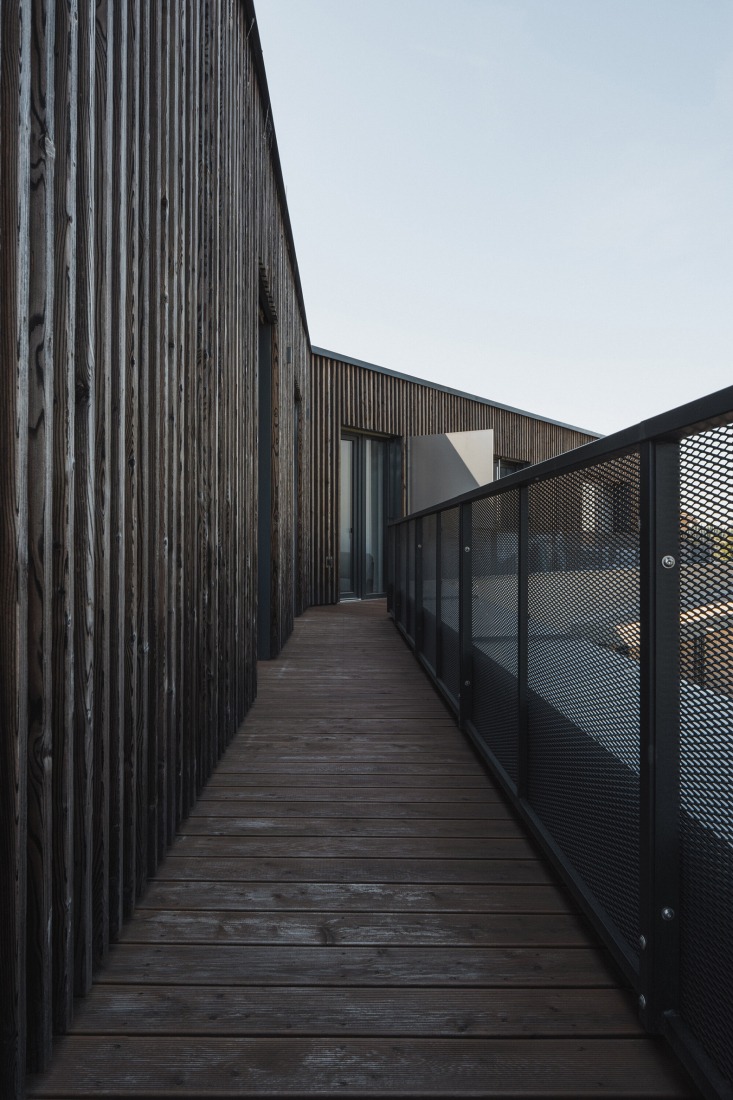 Mánesova Apartment Building by OK PLAN ARCHITECTS. Photograph by Petr Polák Studio.
