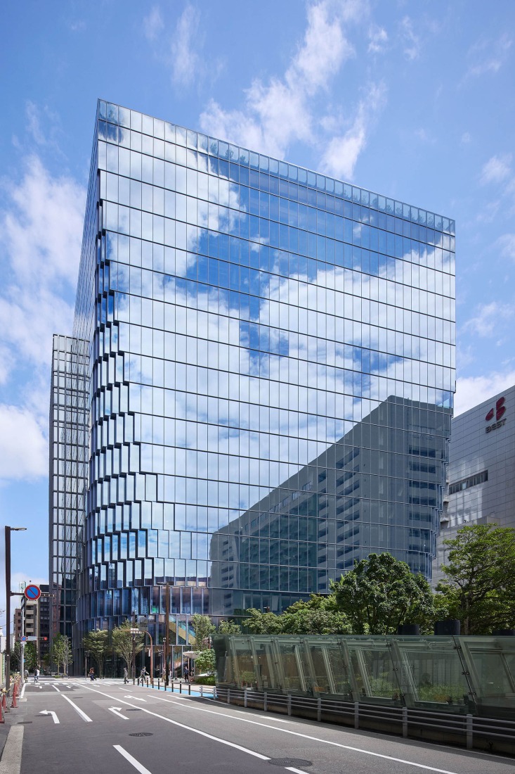 Tenjin Business Center II by OMA. Photograph by Tomoyuki Kusunose.