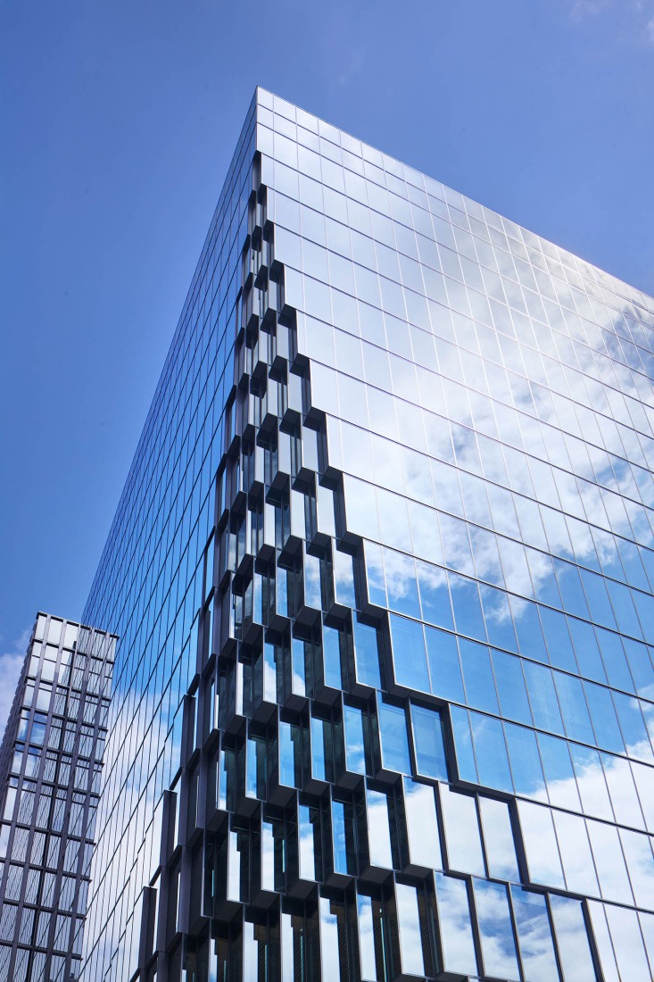 Tenjin Business Center II by OMA. Photograph by Tomoyuki Kusunose.