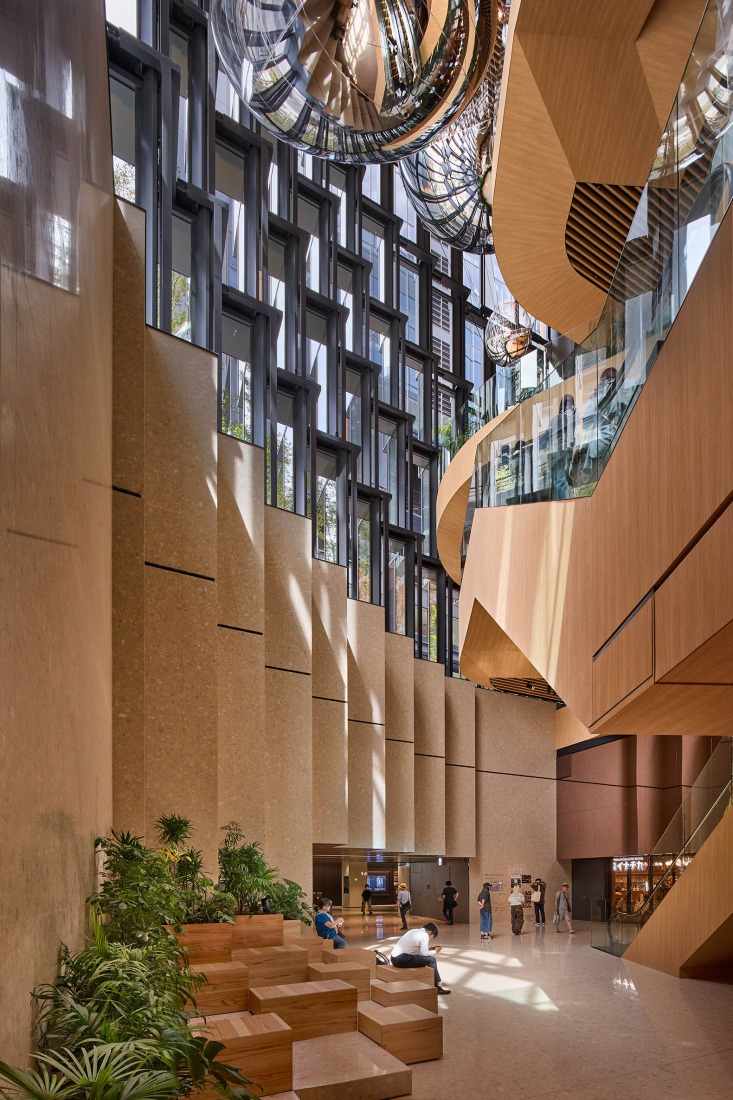 Tenjin Business Center II by OMA. Photograph by Tomoyuki Kusunose.
