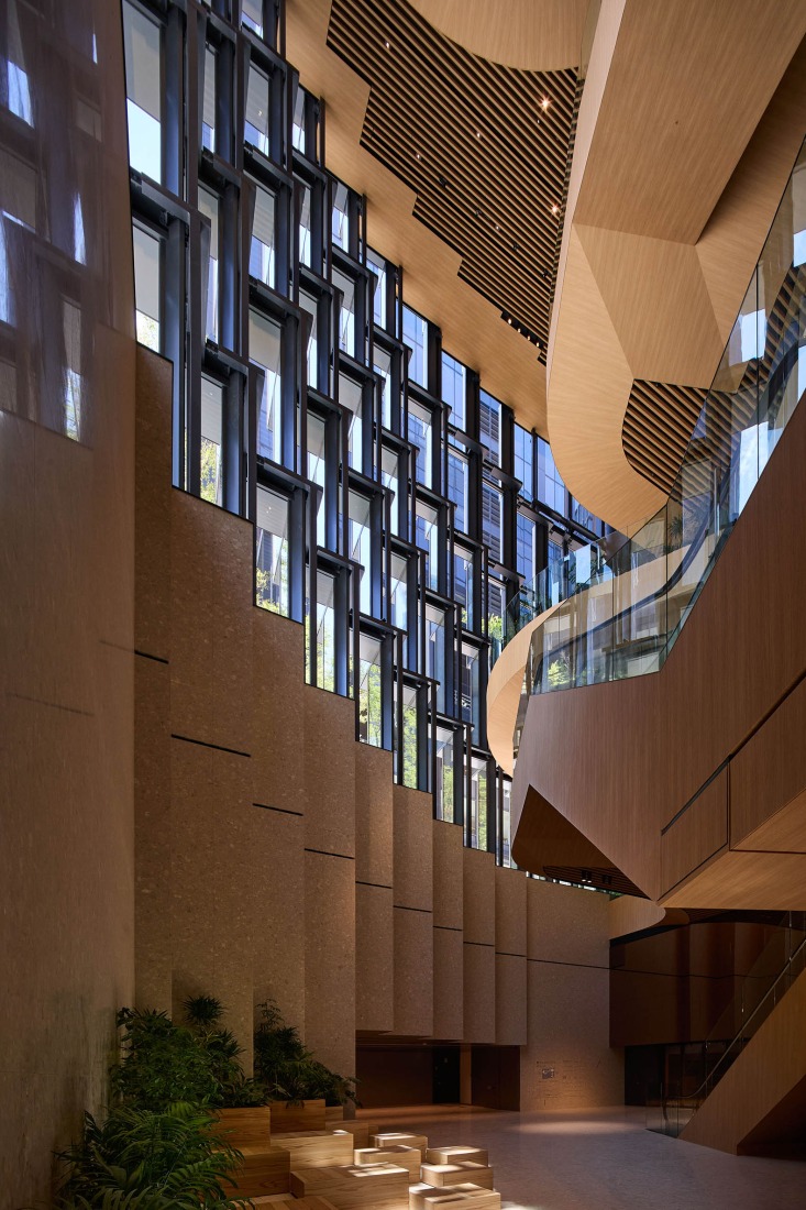 Tenjin Business Center II by OMA. Photograph by Tomoyuki Kusunose.