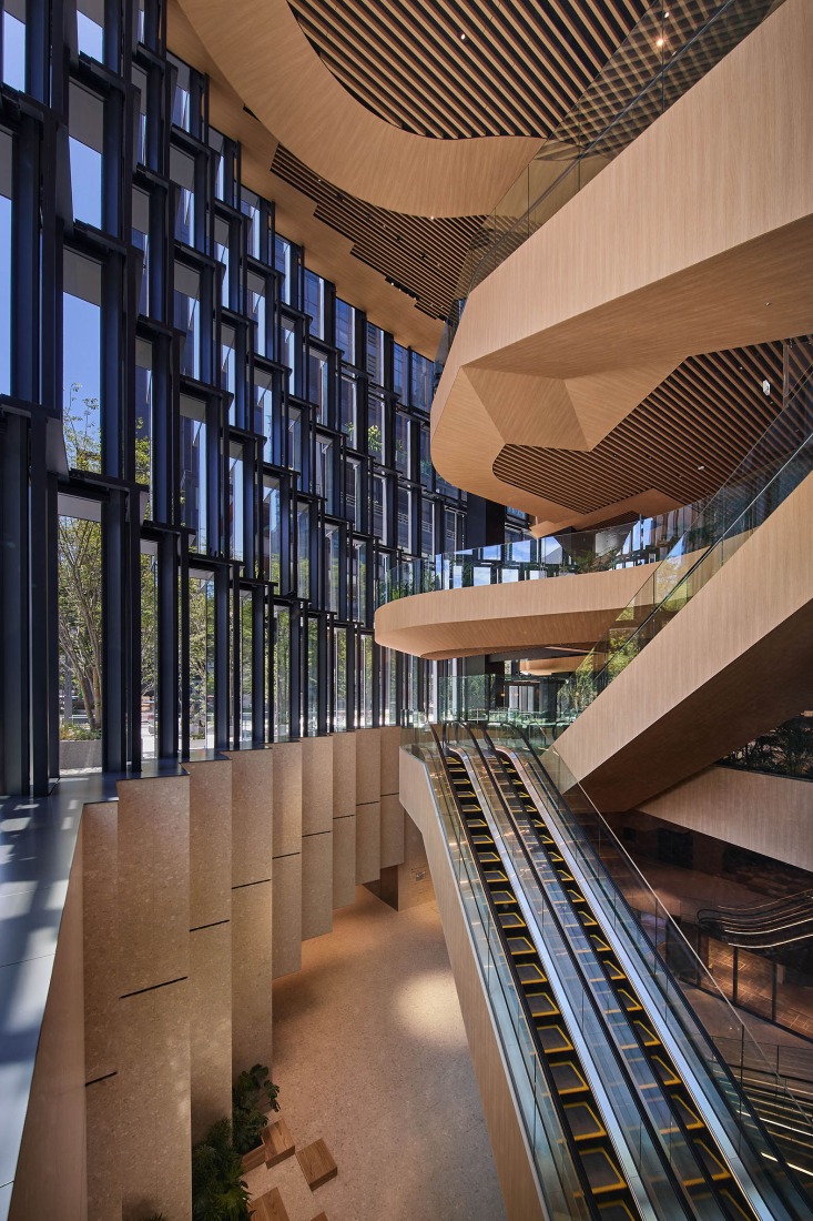 Tenjin Business Center II by OMA. Photograph by Tomoyuki Kusunose.