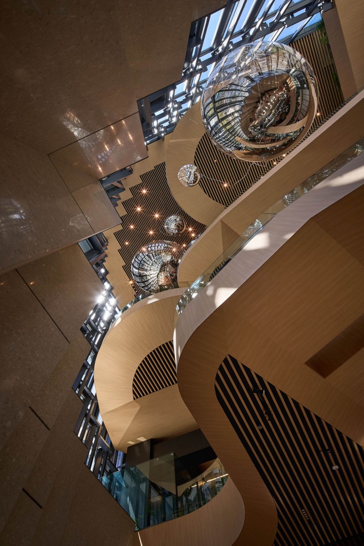 Tenjin Business Center II by OMA. Photograph by Tomoyuki Kusunose.