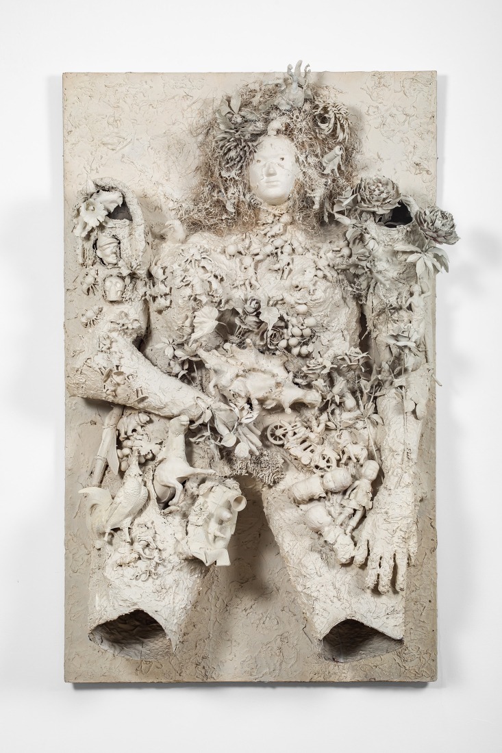 Niki de SAINT PHALLE The White Goddess. La femme brune, 1963-1964​​. Courtesy of Margot Montigny et Galerie Georges-Philippe et Nathalie Vall.