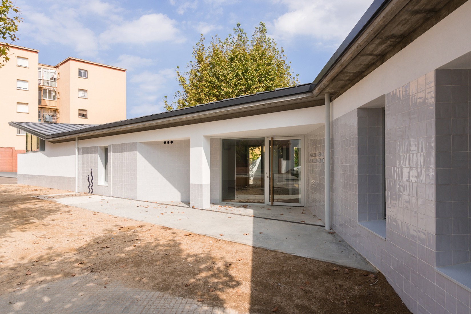 La Sauleda Social Center by Sarquella Torres + Marc Riera. Photograph by Joan Guillamat. La Sauleda Social Center by Sarquella Torres + Marc Riera.