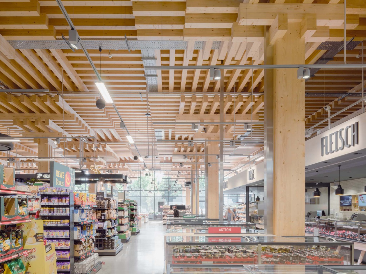 REWE Green Farming Berlin by ACME. Photograph by Fritz Brunier.  