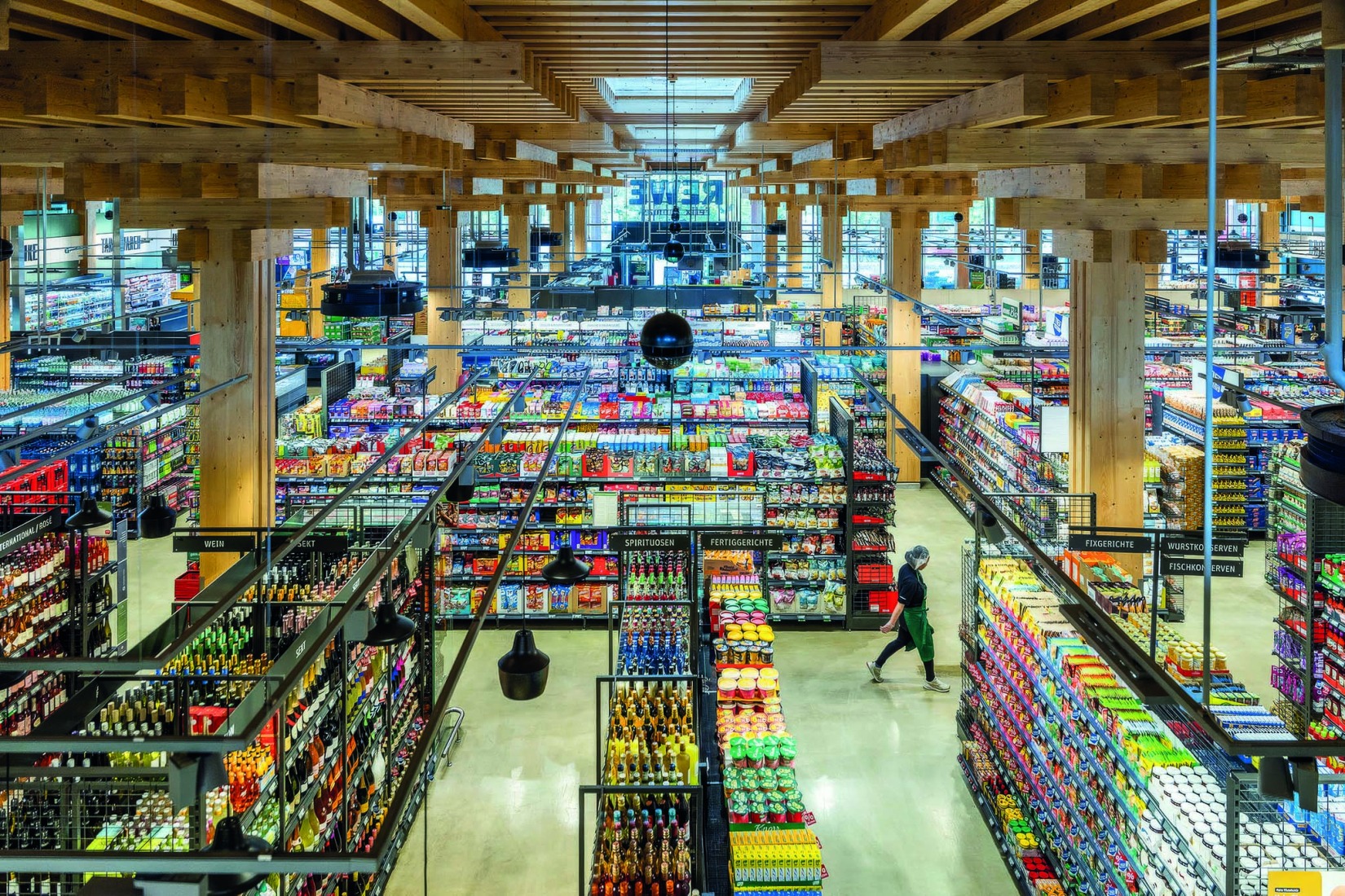 REWE Green Farming Berlin by ACME. Photograph by Christoph Große.   