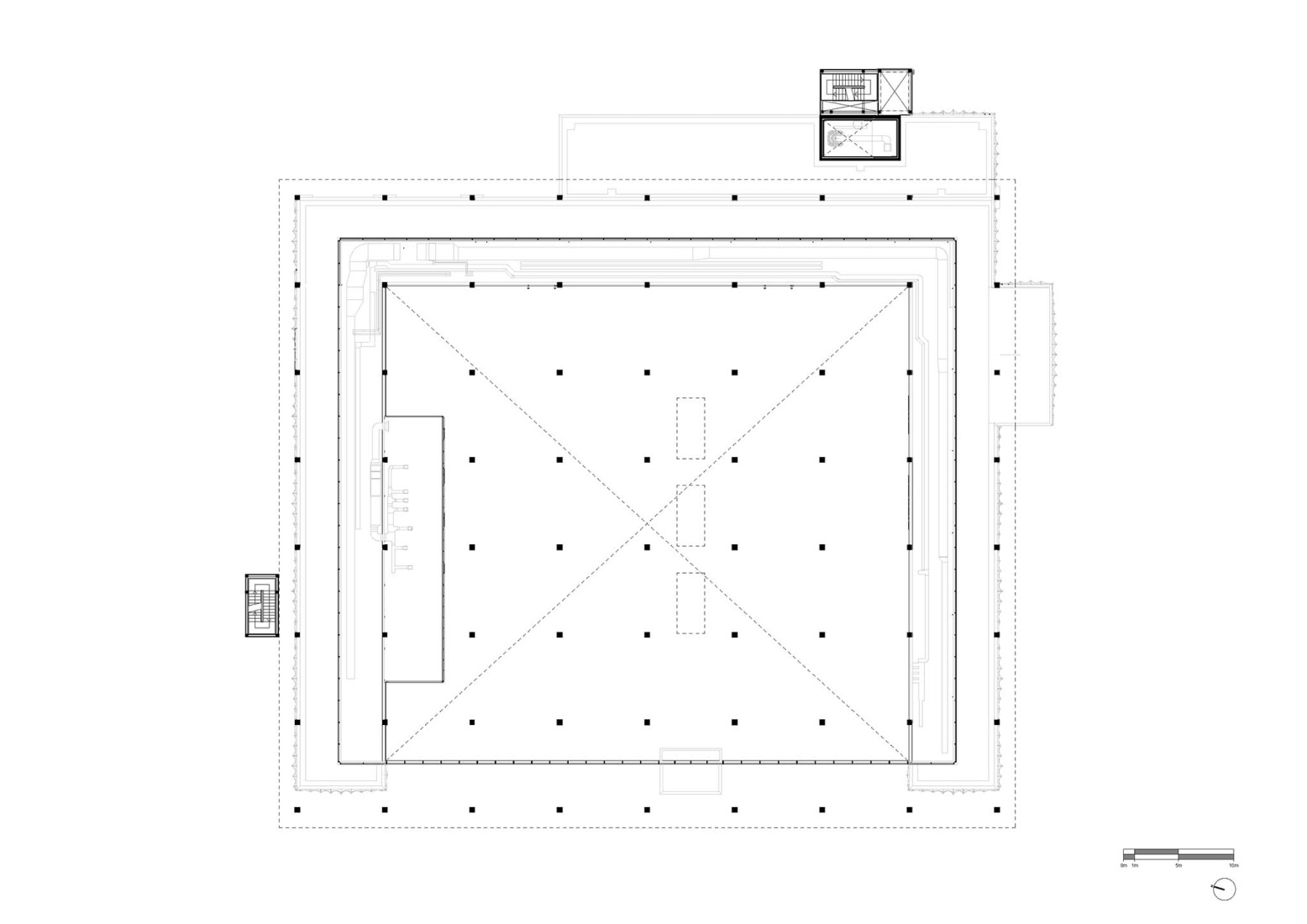 Reflected Ceiling Plan. REWE Green Farming Berlin by ACME.