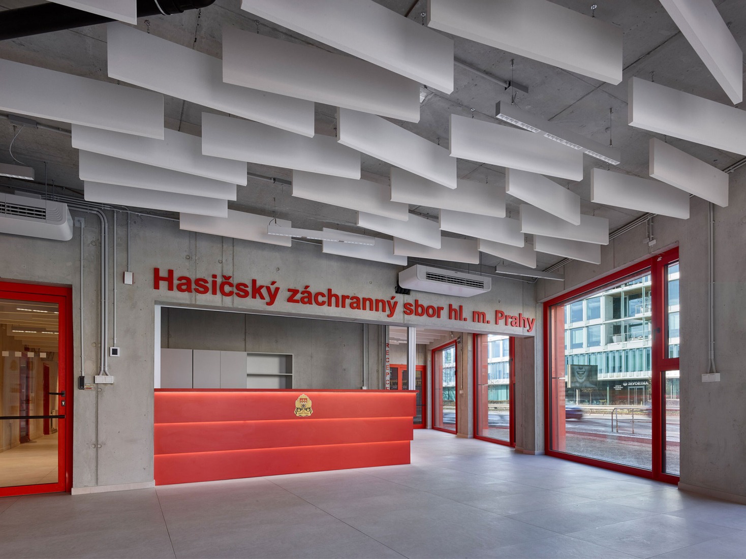 Prague Fire and Rescue Service, by Architektura. Photograph by Filip Šlapal. 