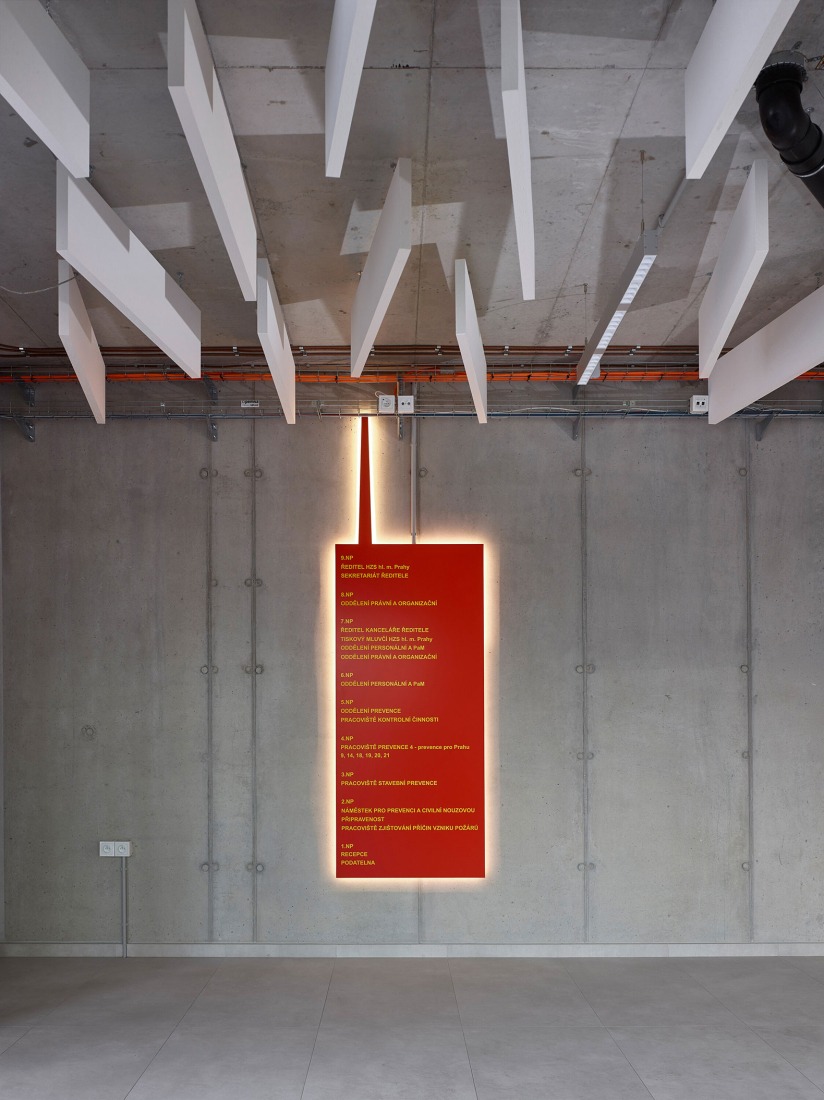 Prague Fire and Rescue Service, by Architektura. Photograph by Filip Šlapal. 