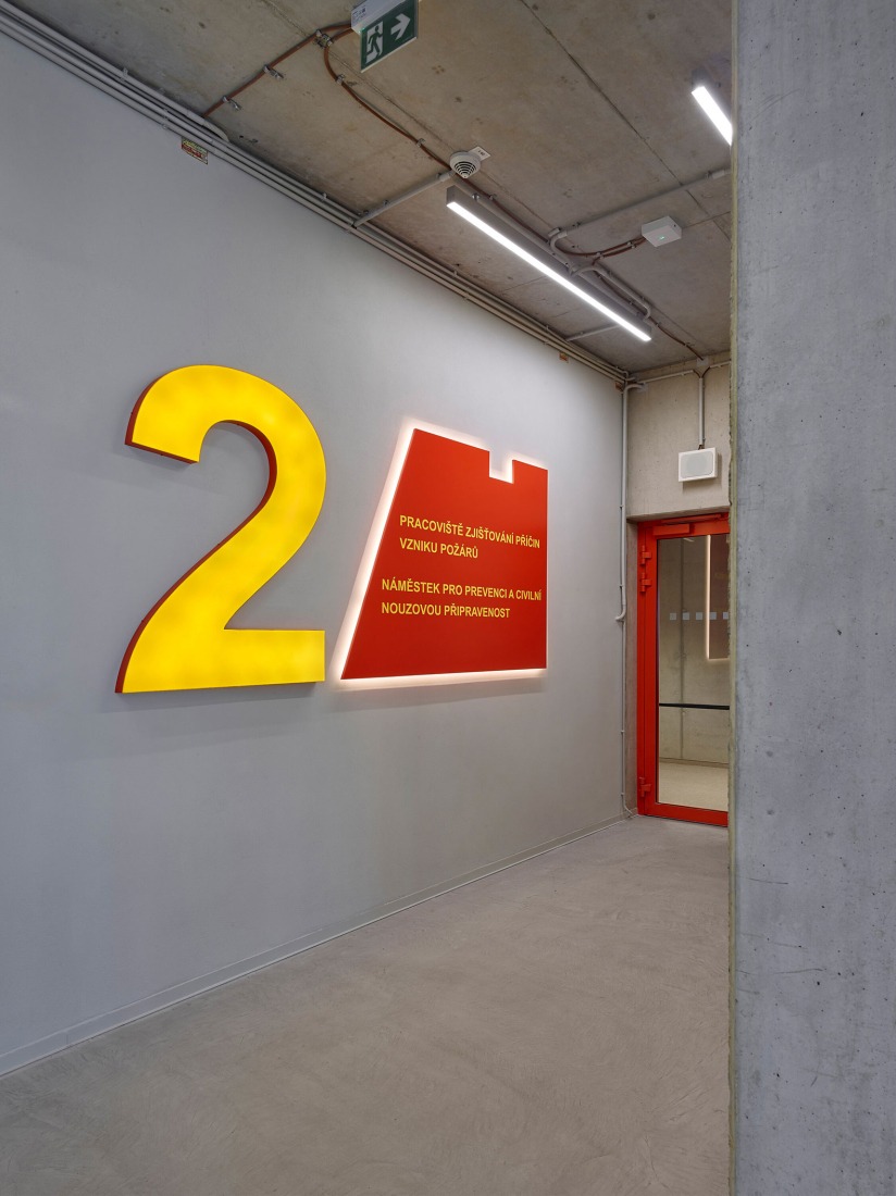 Prague Fire and Rescue Service, by Architektura. Photograph by Filip Šlapal. 