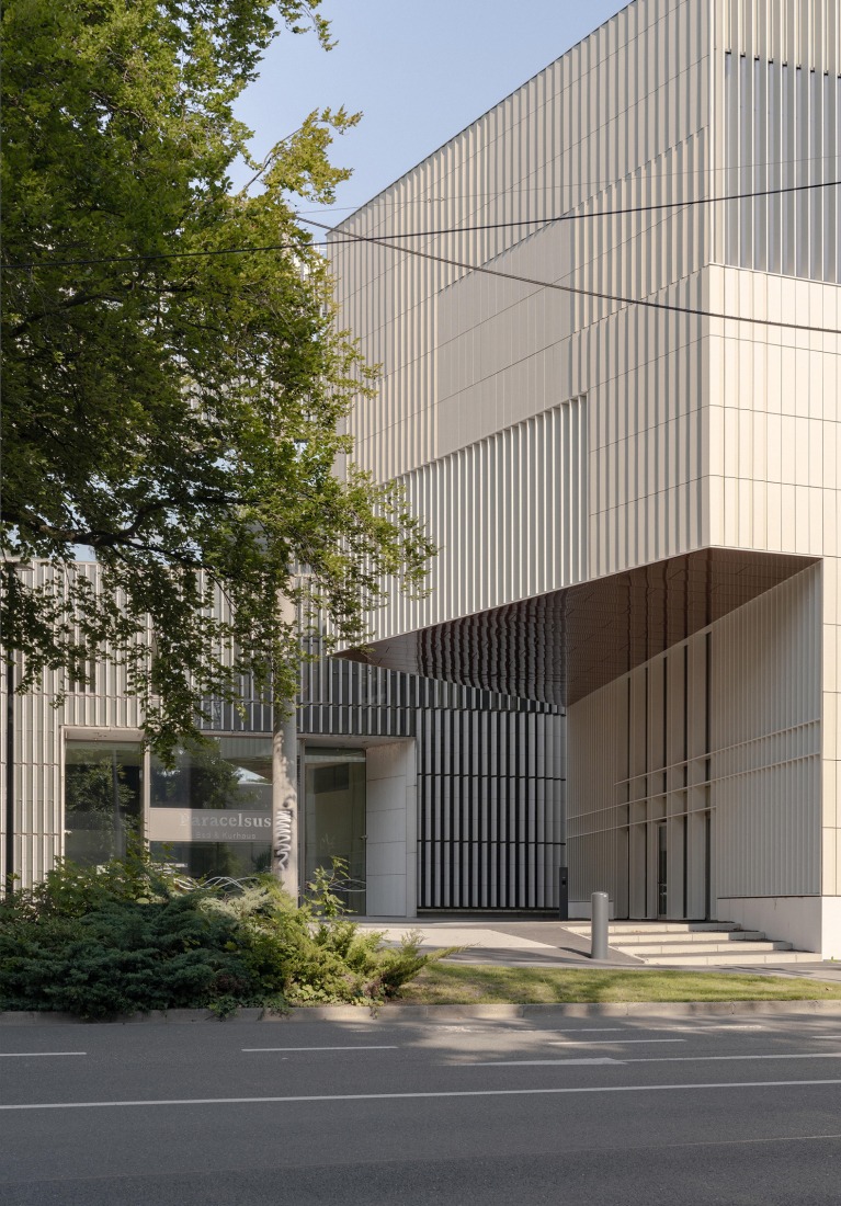Mozarteum University at the Kurgarten (UMAK) by Berger+Parkkinen. Photograph by Ana Barros.
