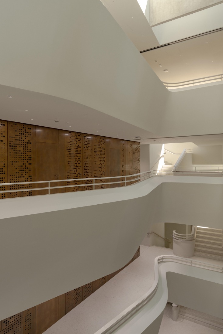 Mozarteum University at the Kurgarten (UMAK) by Berger+Parkkinen. Photograph by Ana Barros.