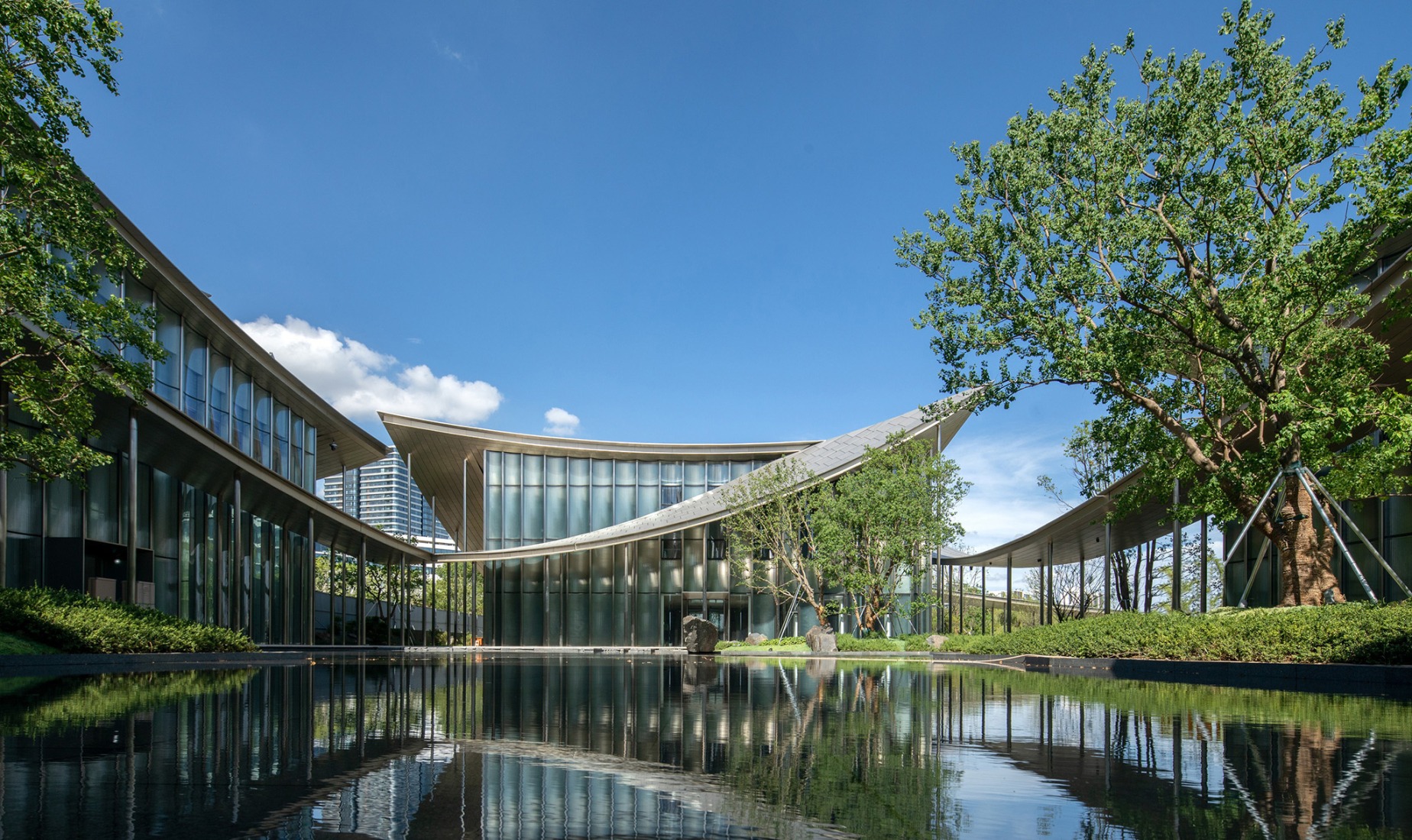 Suzhou Museum of Contemporary Art by BIG. Photograph courtesy of Suzhou MoCA.