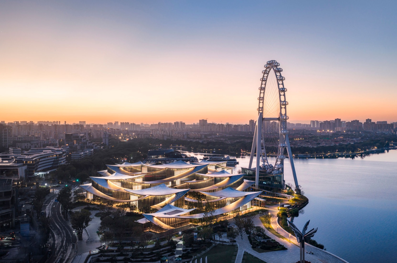Suzhou Museum of Contemporary Art by BIG. Photograph courtesy of Suzhou MoCA.