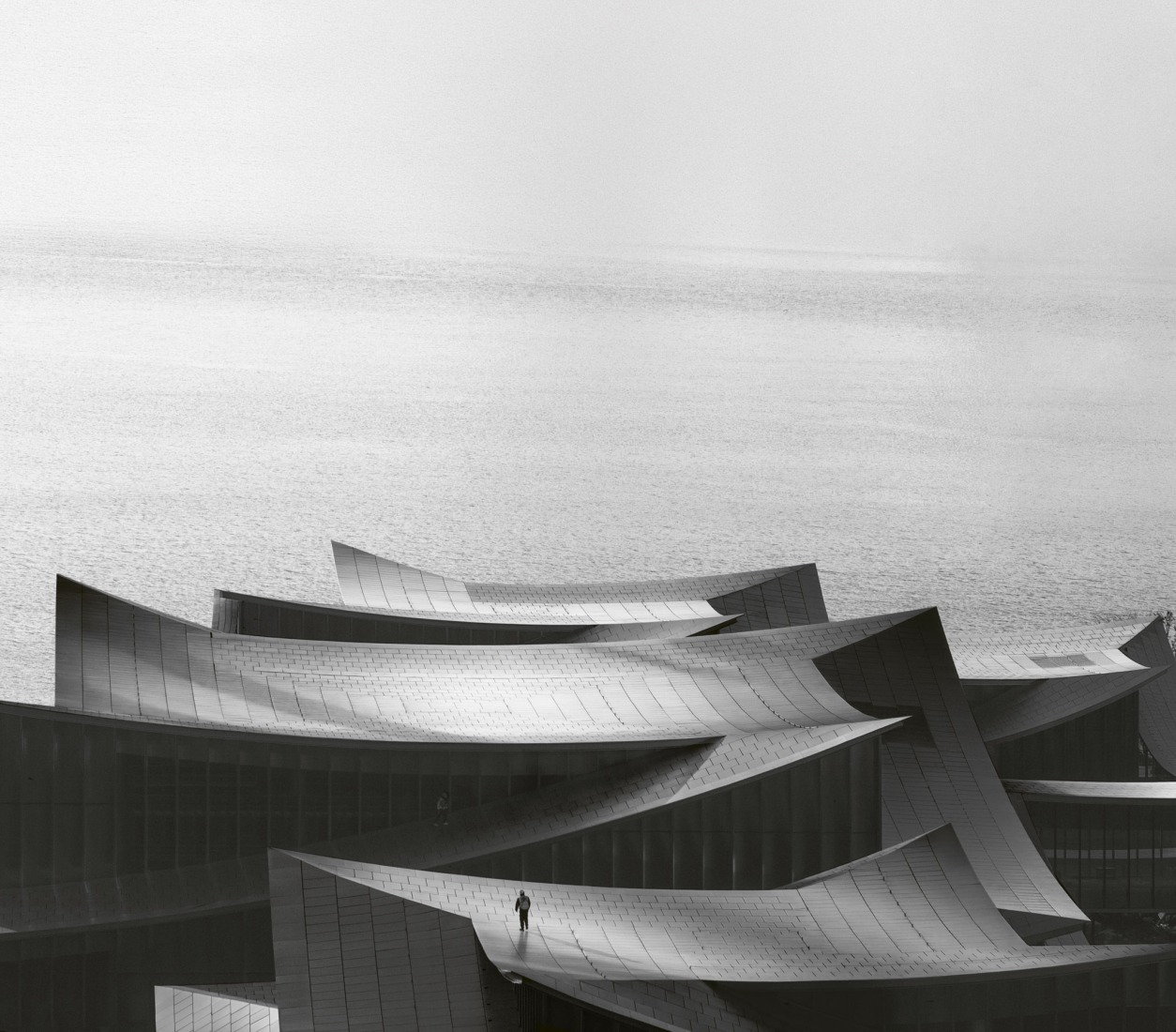 Suzhou Museum of Contemporary Art by BIG. Photograph by Ye Jianyuan.
