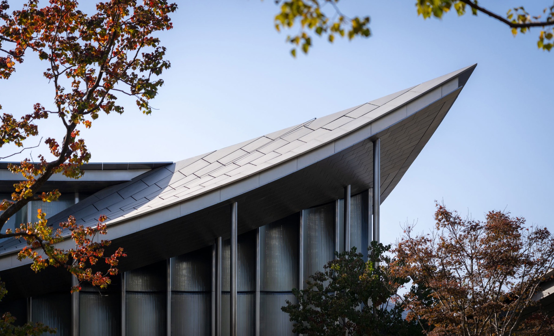 Suzhou Museum of Contemporary Art by BIG. Photograph by Justin-Szeremeta. 