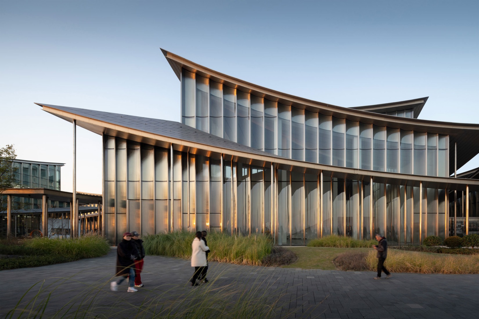 Suzhou Museum of Contemporary Art by BIG. Photograph by Justin-Szeremeta. 