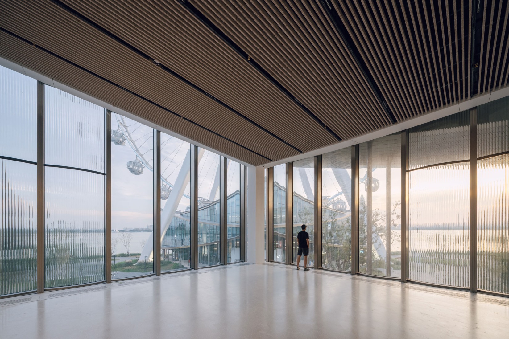 Suzhou Museum of Contemporary Art by BIG. Photograph by Ye Jianyuan.