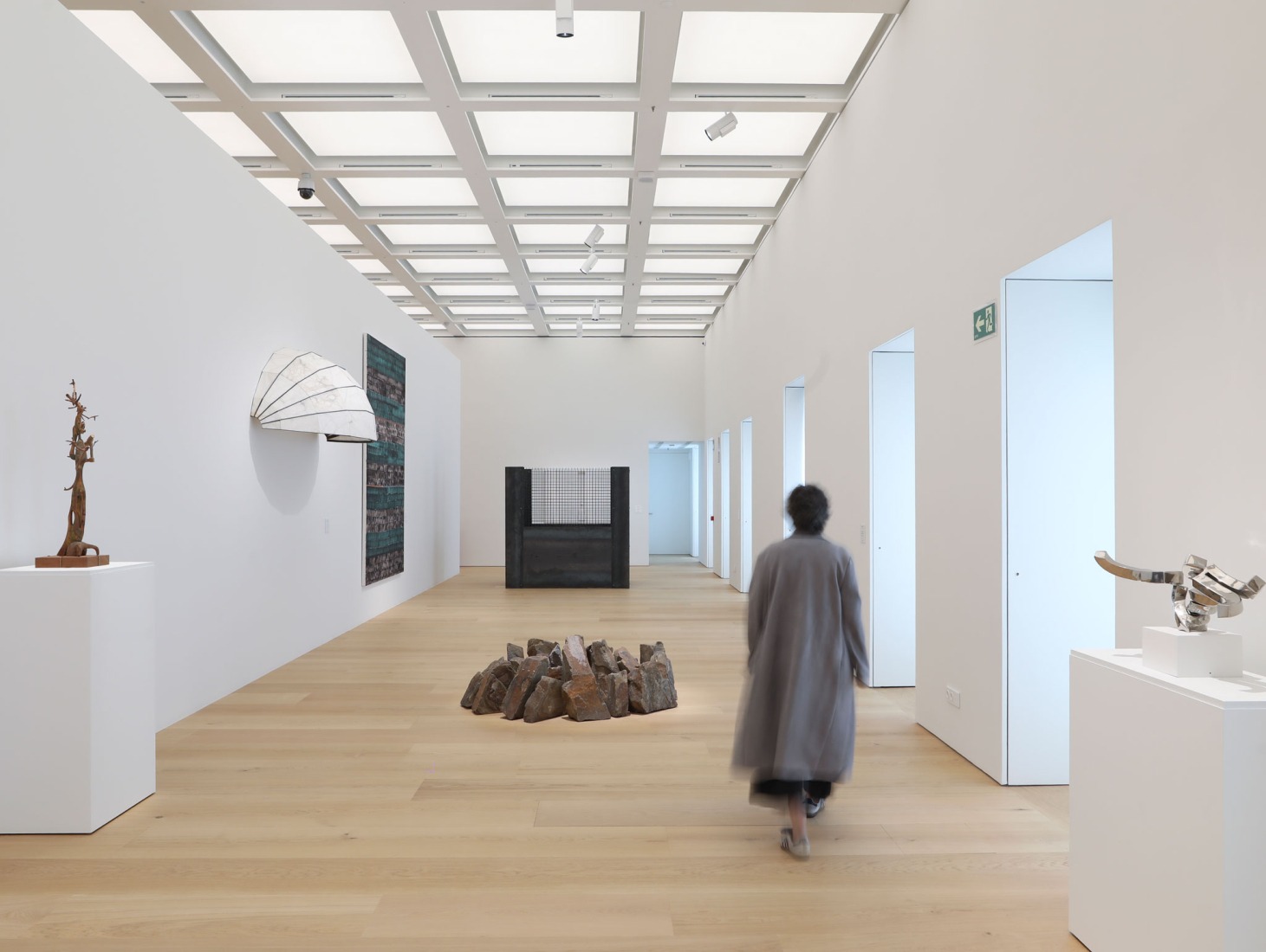View of the interior. "Faro Santander" by David Chipperfield. Photograph by Belén de Benito.