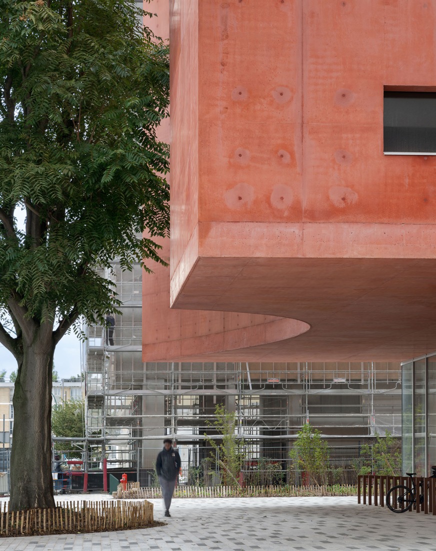 Dance, Music and Theatre Conservatoire by Dominique Coulon & associés. Photograph by Eugeni Pons.