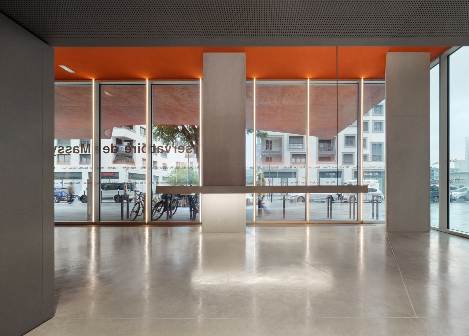 Dance, Music and Theatre Conservatoire by Dominique Coulon & associés. Photograph by Eugeni Pons.