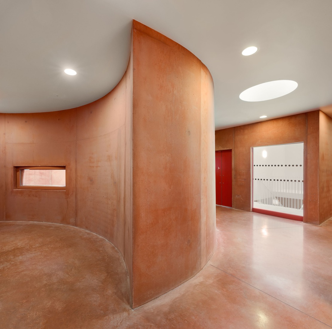 Dance, Music and Theatre Conservatoire by Dominique Coulon & associés. Photograph by Eugeni Pons.