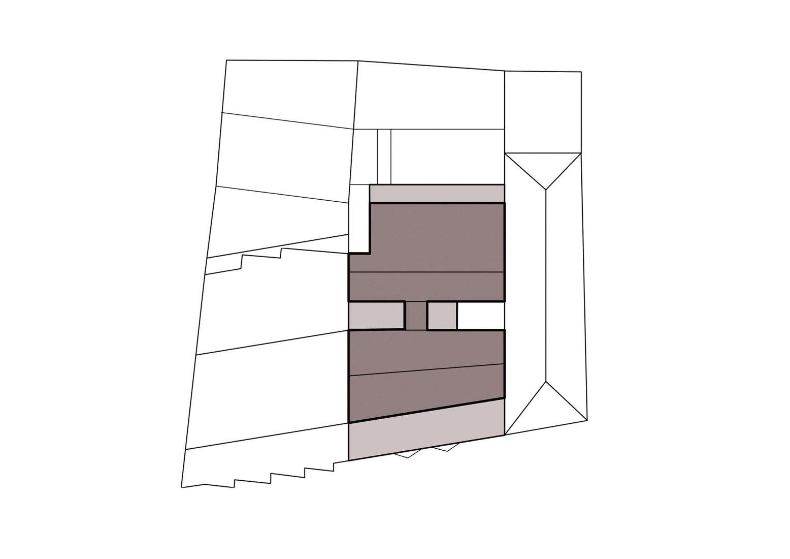 Diagram. Costa Cabral Building by ENTRETEMPOS + ATA Atelier.