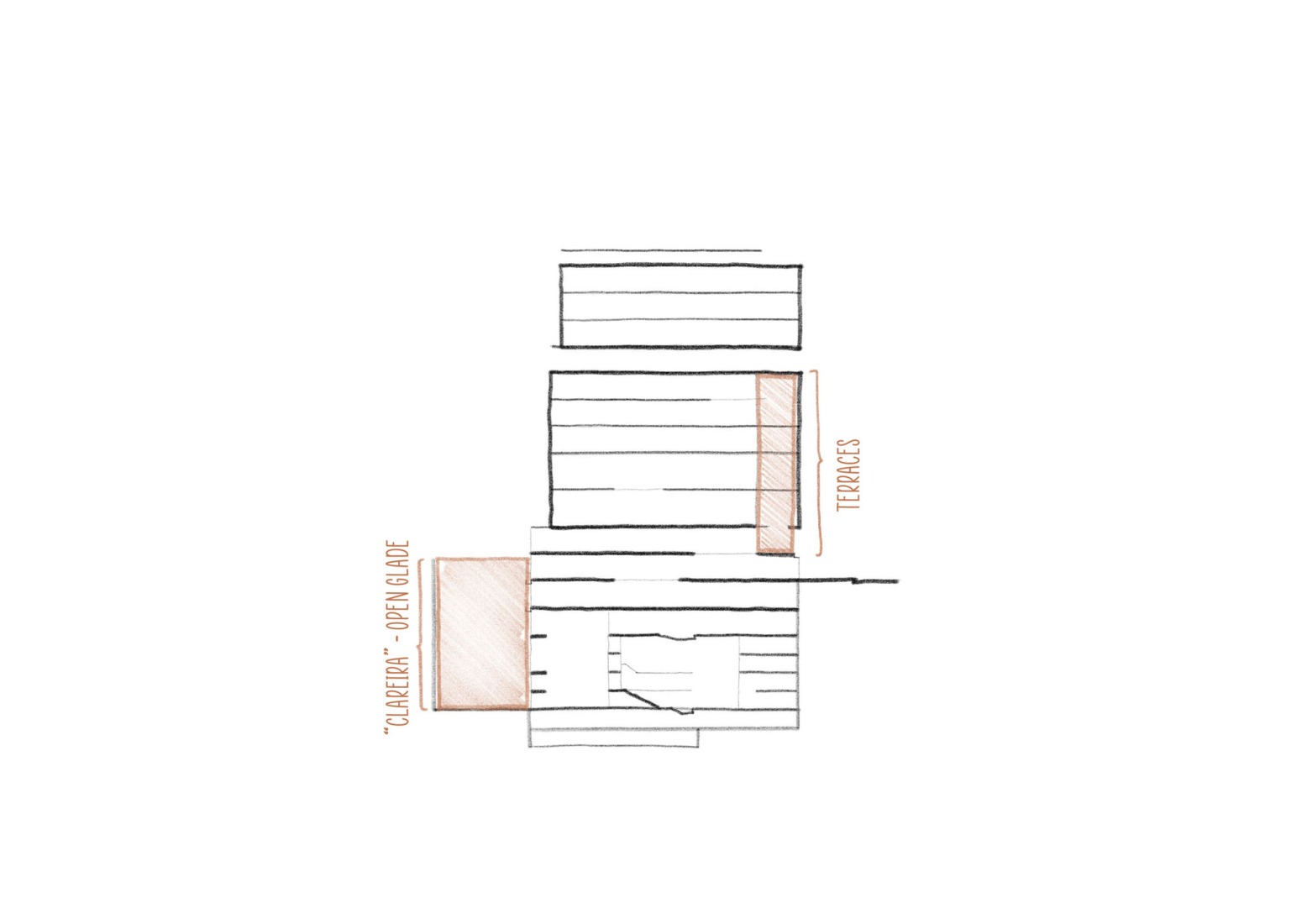 Section. New Itaú Cultural headquarters by Estúdio Módulo.
