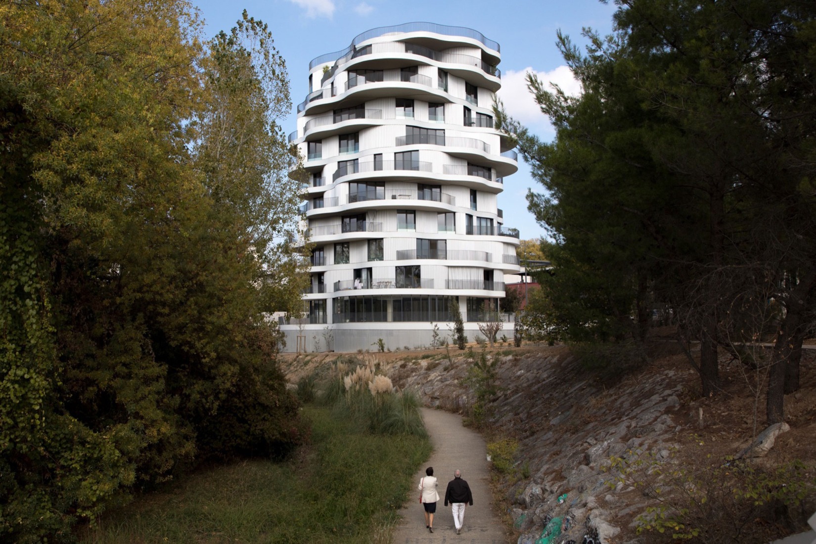 Folie Divine by Farshid Moussavi Architecture. Photograph by Paul Phung. Courtesy of Farshid Moussavi Architecture.