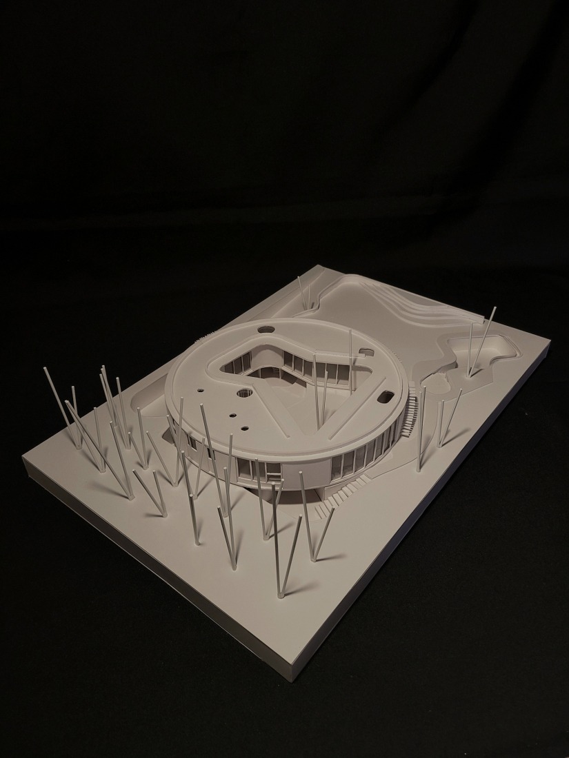 Maqueta. Casa JB por Haak Arquitectura.