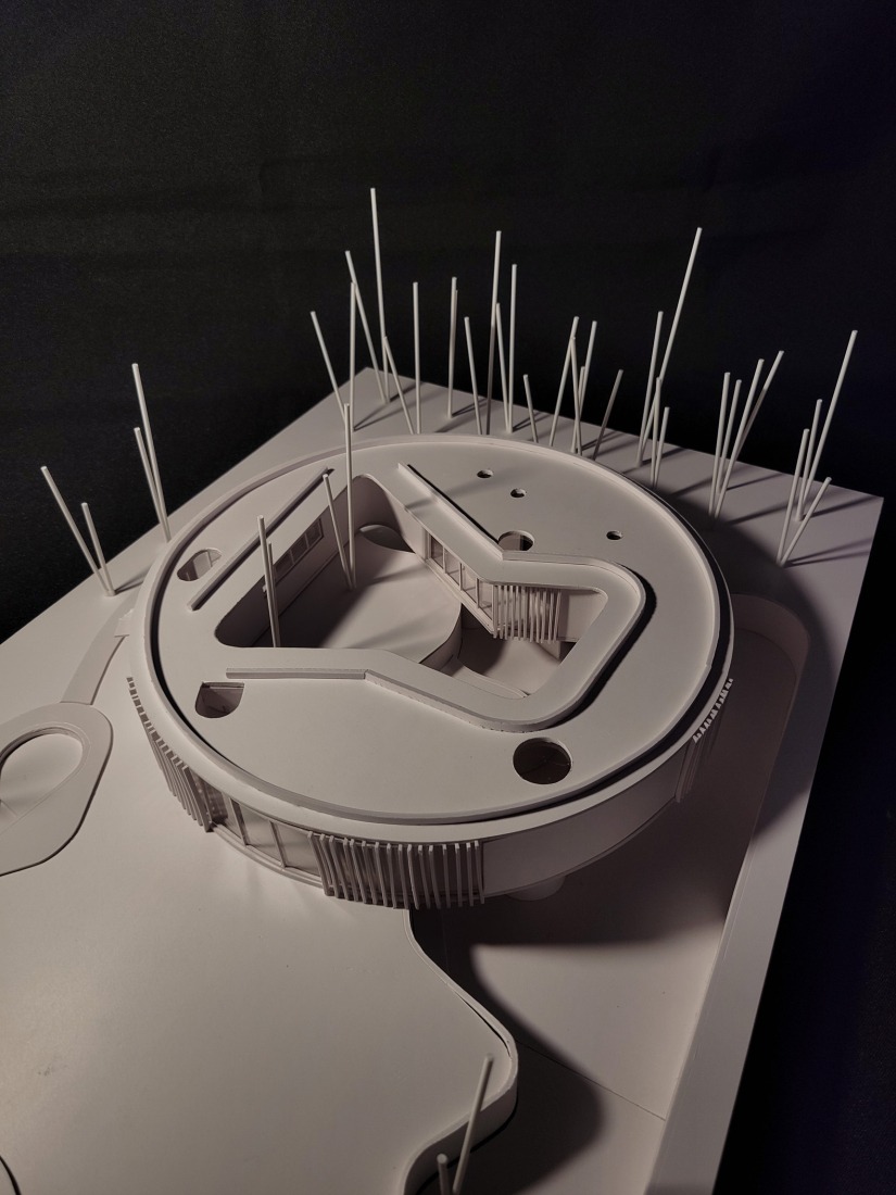 Maqueta. Casa JB por Haak Arquitectura.