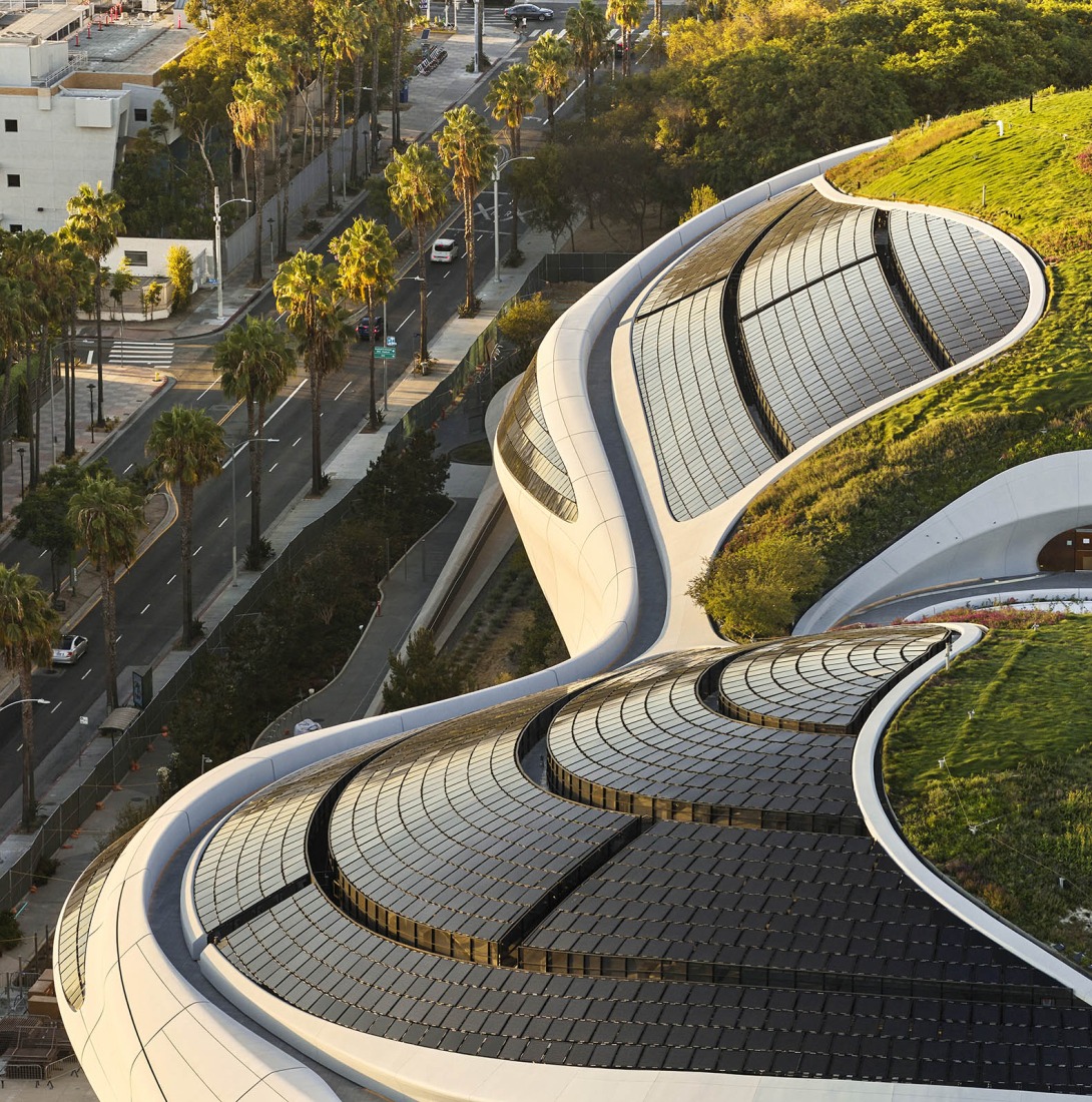 Lucas Museum of Narrative Art by MAD Architects. Photograph by Hufton+Crow. Courtesy of Lucas Museum of Narrative Art.
