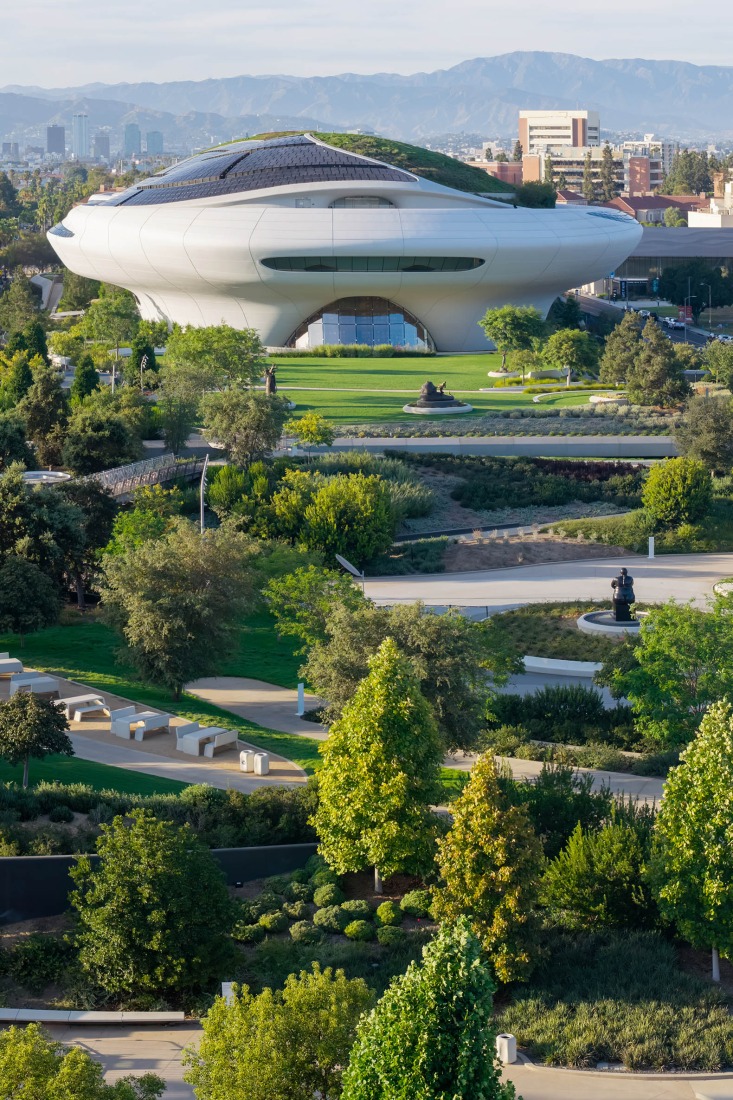 Lucas Museum of Narrative Art by MAD Architects. Photograph by Iwan Baan. Courtesy of Lucas Museum of Narrative Art.