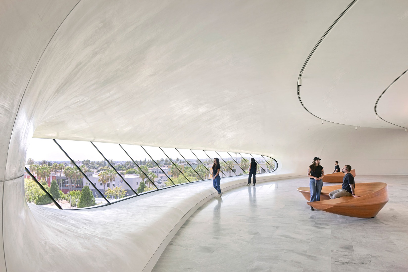 Lucas Museum of Narrative Art by MAD Architects. Photograph by Hufton+Crow. Courtesy of Lucas Museum of Narrative Art.