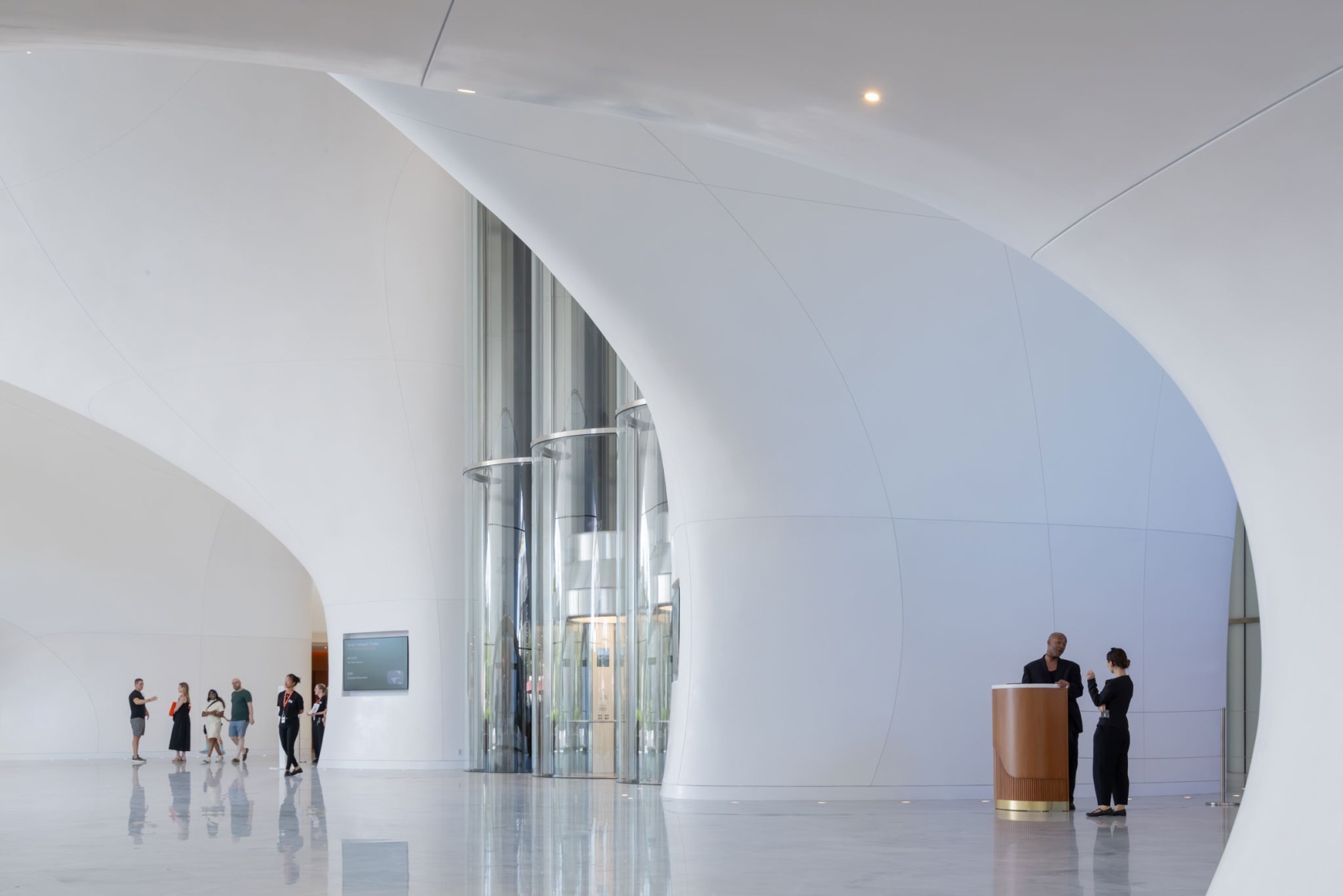 Lucas Museum of Narrative Art by MAD Architects. Photograph by Iwan Baan. Courtesy of Lucas Museum of Narrative Art.
