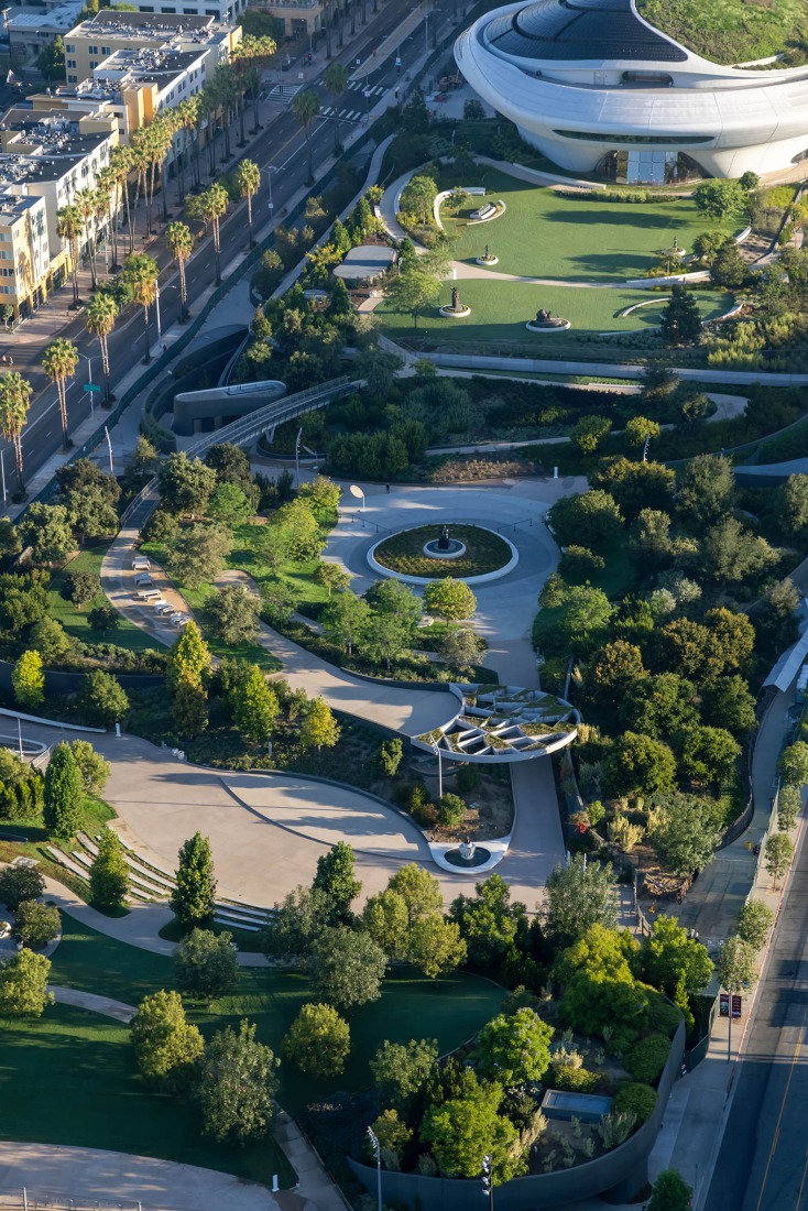 Lucas Museum of Narrative Art by MAD Architects. Photograph by Hufton+Crow. Courtesy of Lucas Museum of Narrative Art.