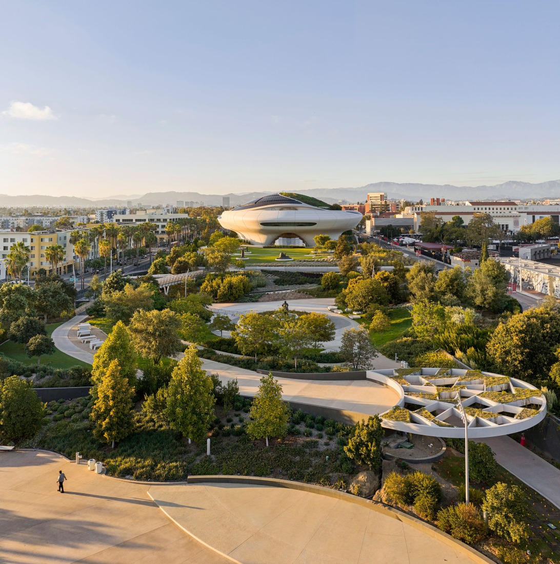 Lucas Museum of Narrative Art by MAD Architects. Photograph by Hufton+Crow. Courtesy of Lucas Museum of Narrative Art.