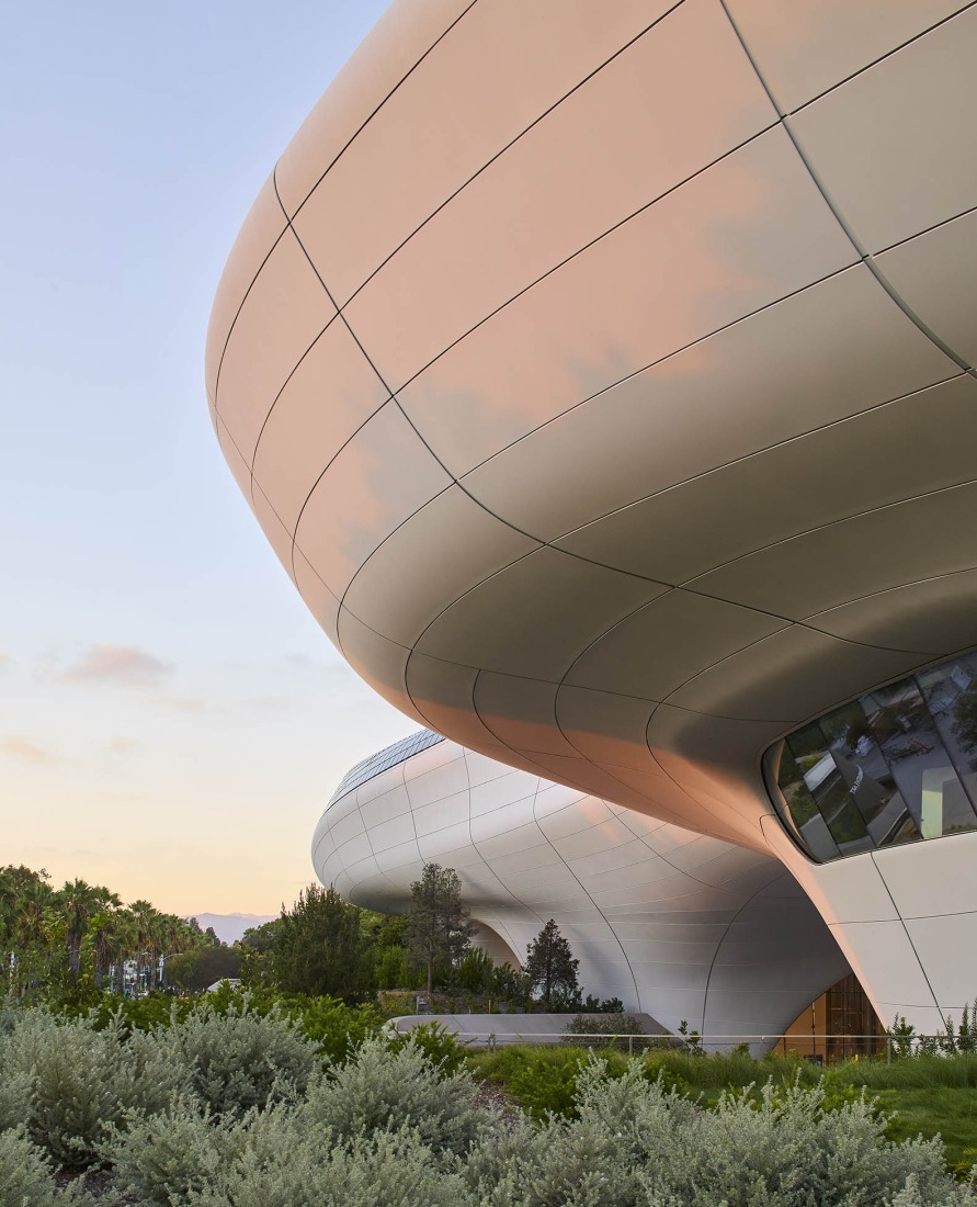 Lucas Museum of Narrative Art by MAD Architects. Photograph by Hufton+Crow. Courtesy of Lucas Museum of Narrative Art.