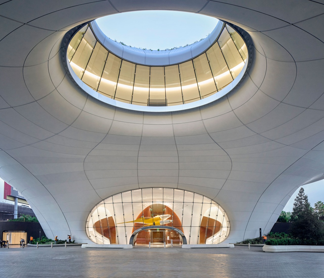 Lucas Museum of Narrative Art by MAD Architects. Photograph by Hufton+Crow. Courtesy of Lucas Museum of Narrative Art.