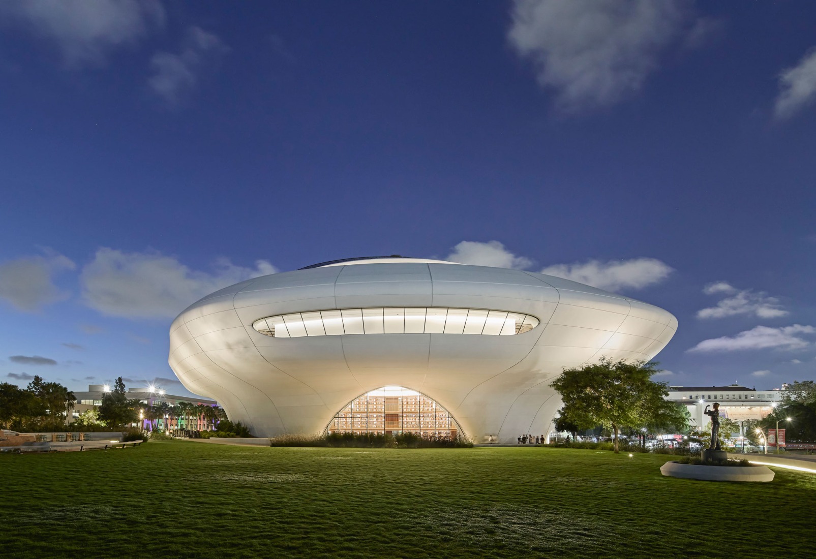 Lucas Museum of Narrative Art by MAD Architects. Photograph by Hufton+Crow. Courtesy of Lucas Museum of Narrative Art.