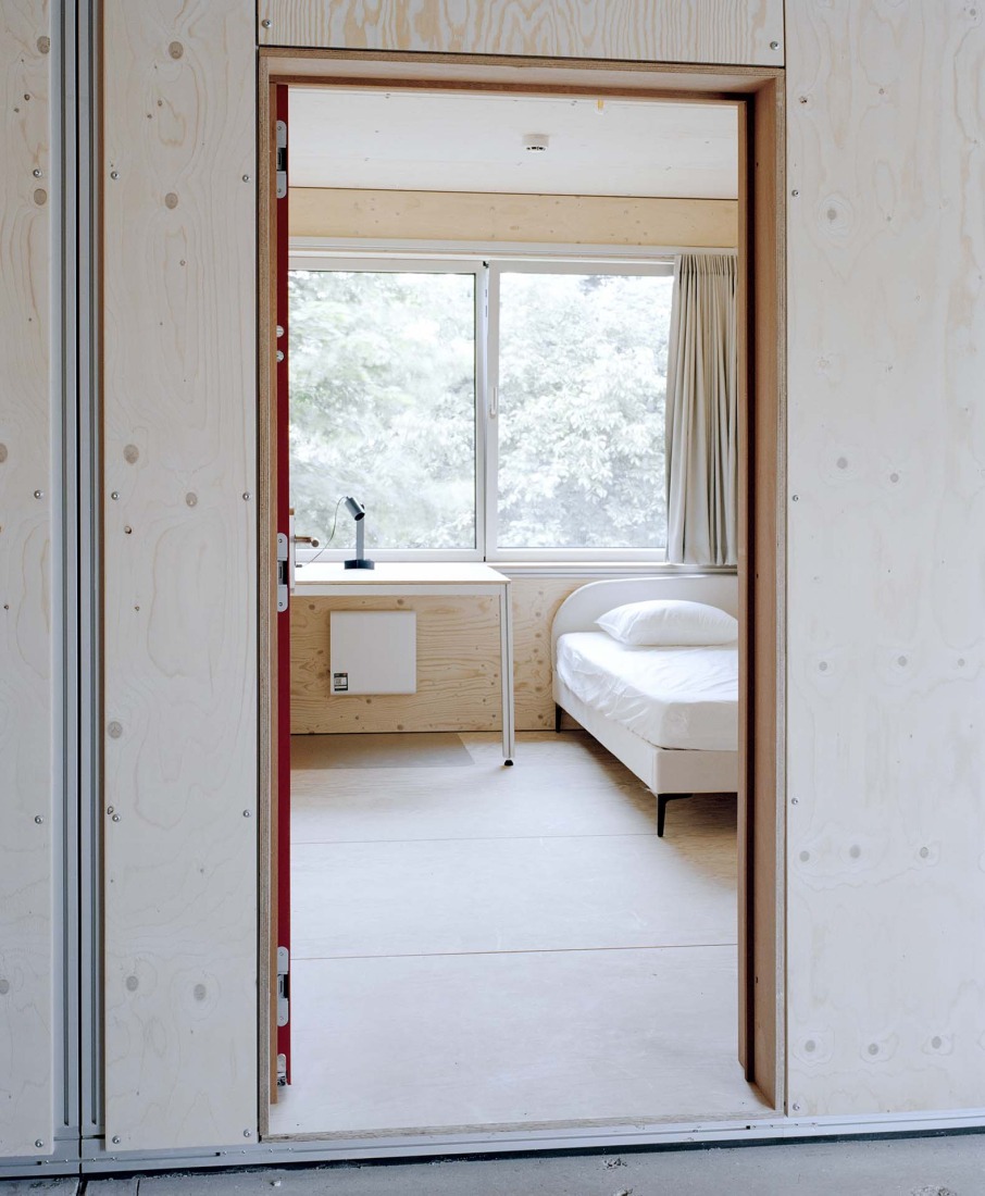 WVDM Living Lab by MAKER architecten. Photograph by Séverin Malaud.